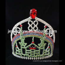 Shinning cristal nupcial de la boda tiara cabello accesorios corona de cabello